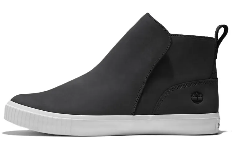 Timberland Skyla Bay Leather Ankle Length Chelsea Boots Women's Black