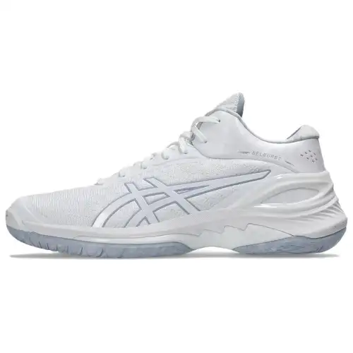 ASICS GELBURST 28 Soft And Comfortable Abrasion Resistant Mid top Basketball Shoes Men's White