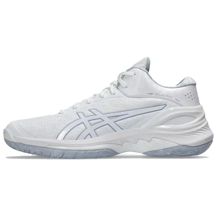 ASICS GELBURST 28 Soft And Comfortable Abrasion Resistant Mid top Basketball Shoes Men's White