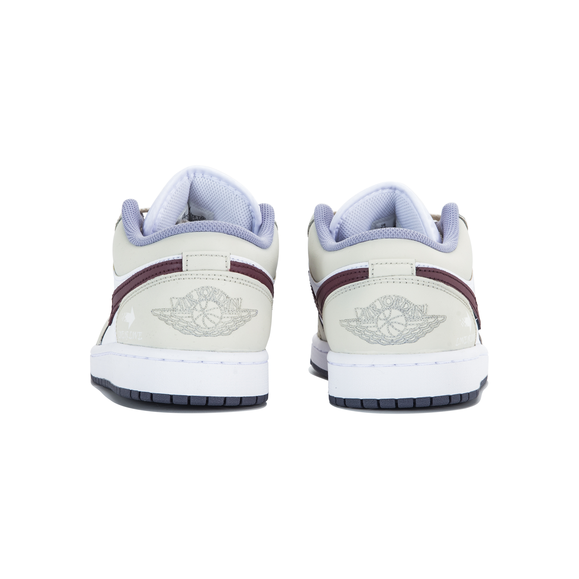 Jordan Air Jordan 1 Vintage Basketball Shoes Men’s Low Top White