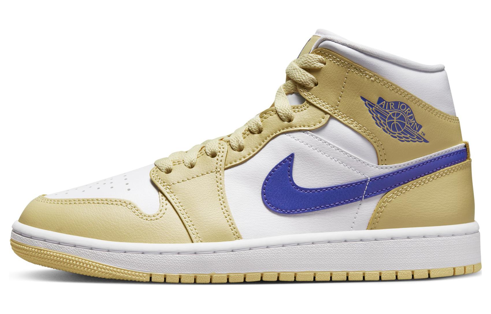 Jordan 1 Mid Lemon Wash Lapis Women’s