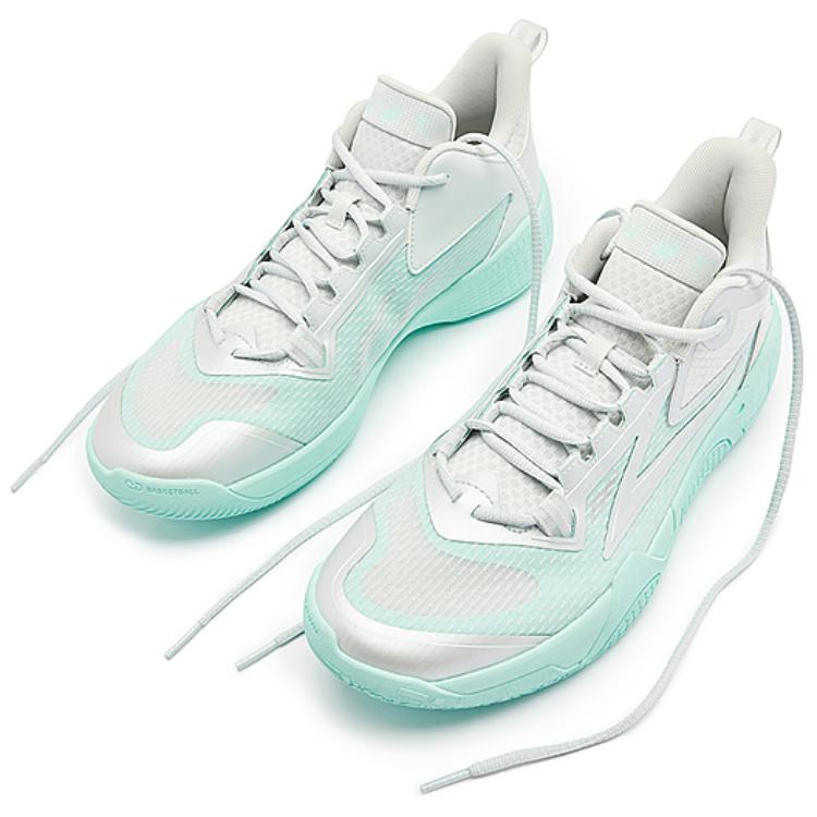 QIAODAN Synthetic Leather Slip Resistant Abrasion Resistant Slip Resistant Abrasion Resistant Low top Basketball Shoes