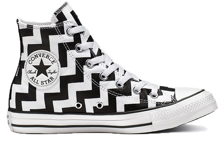 Женские кеды Converse Chuck Taylor All Star Glam Dunk High Top (черно-белый) — Чёрный / белый — фото 2