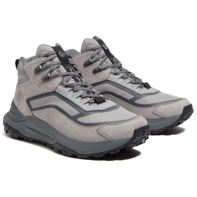 Timberland Motion Cushioning Waterproof Support High top Hiking Shoes Men’s Gray