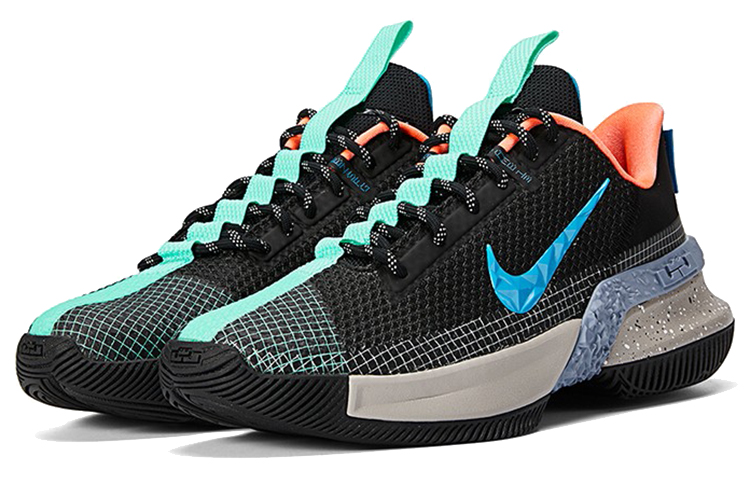 Мужские кроссовки Nike Ambassador 13 (черно-сине-белые) — фото 3