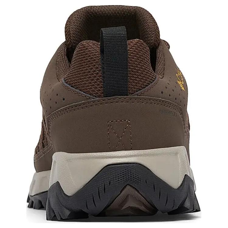 Columbia Hiking Outdoor Cushioning Abrasion Resistant Low top Hiking Shoes Men’s Brown