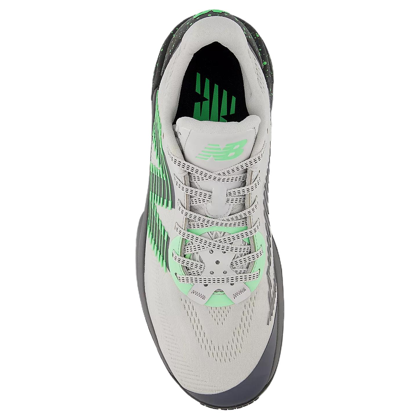 New Balance Two WXY V5 Mesh Low top Basketball Shoes Unisex Gray Green