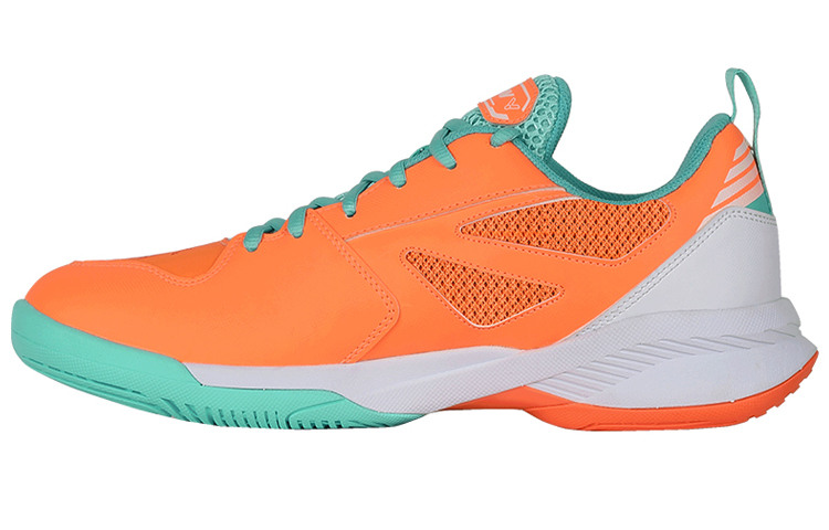 VICTOR Rubber Breathable Low top Badminton Shoes Unisex Neon Orange