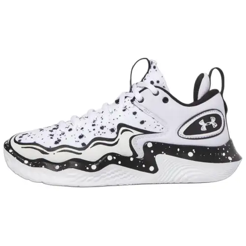 Joshua Vides x Under Armour Slip Resistant Abrasion Resistant Low top Training Shoes Women's White Black