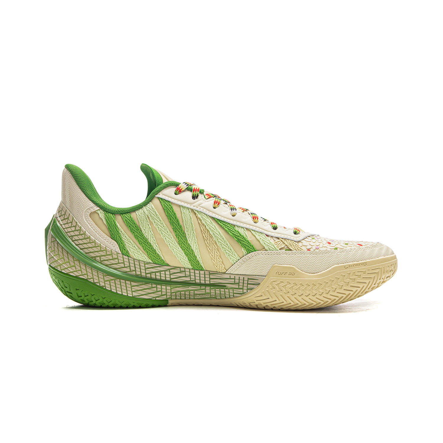 Li Ning Liren 5 V2 Cushioning Slip Resistant Breathable Low top Basketball Shoes Men’s Green