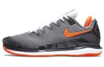 Nike Court Air Zoom Vapor X Knit Hc 'Metallic Dark Grey Total Orange'
