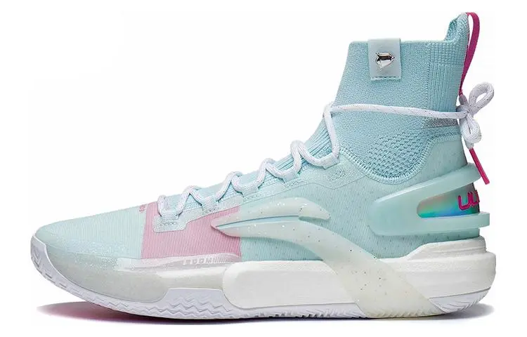 Li Ning Speed 9 Ultra Game Ready Mesh Cushioning Slip Resistant Abrasion Resistant High top Basketball Shoes Men's