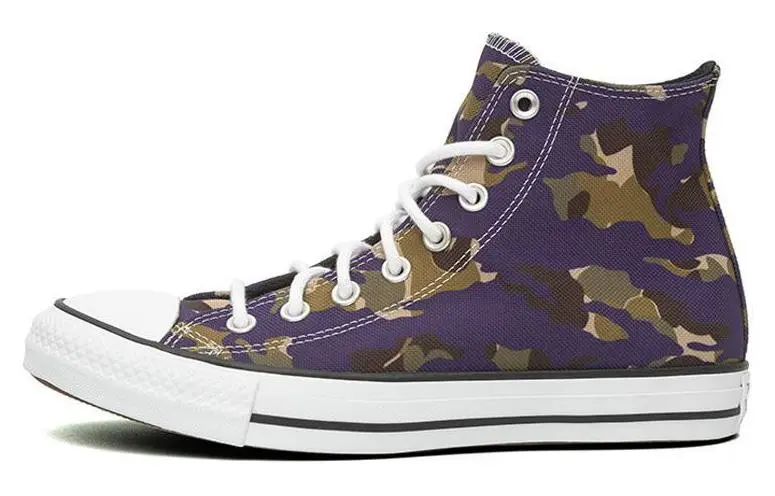 Converse Chuck Taylor All Star Allover Camo High Top Purple
