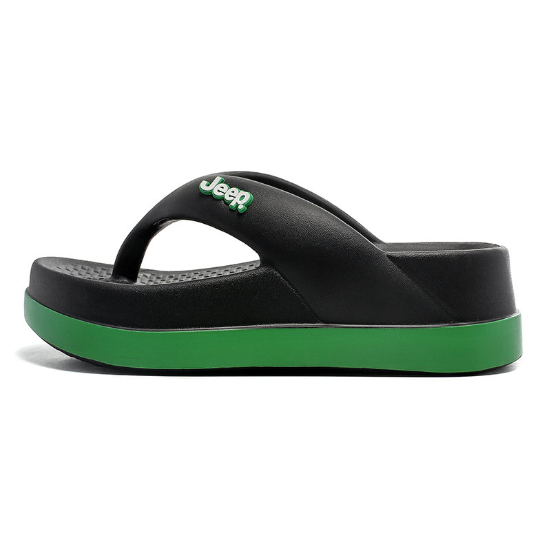 Женские шлепанцы Jeep Flip-Flop (черные)