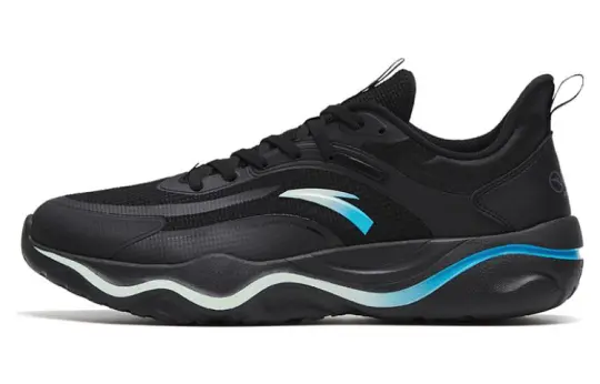 Anta Milk Nougat Candy Cushioning Lightweight Low top Training Shoes Men's Black