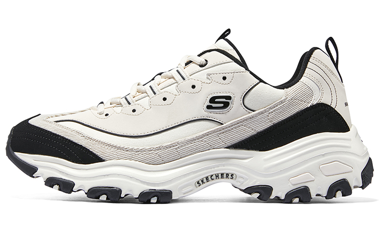 Мужские кроссовки Skechers D'LITES 1.0 (черно-белые)