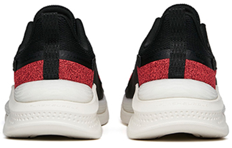 Anta Variety Training Collection Cushioning Slip Resistant Abrasion Resistant Low top Training Shoes Men’s Black Red