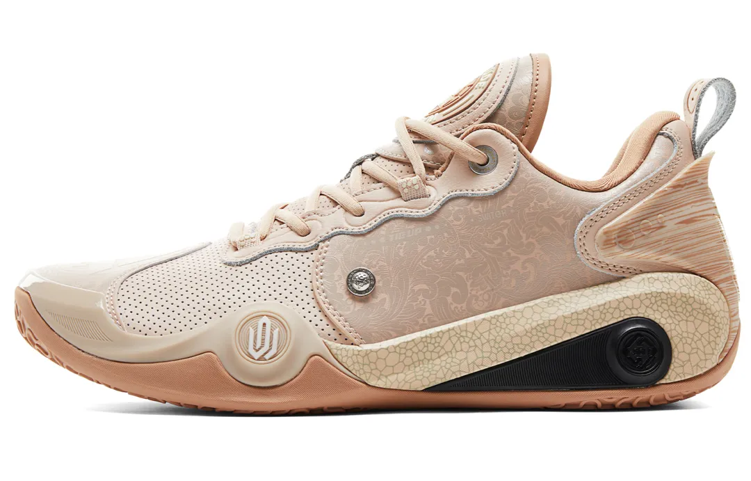 PEAK Andrew Wiggins AW3 Slip Resistant, Abrasion Resistant, Rebound Low top Performance Basketball Shoes Men's Cookie