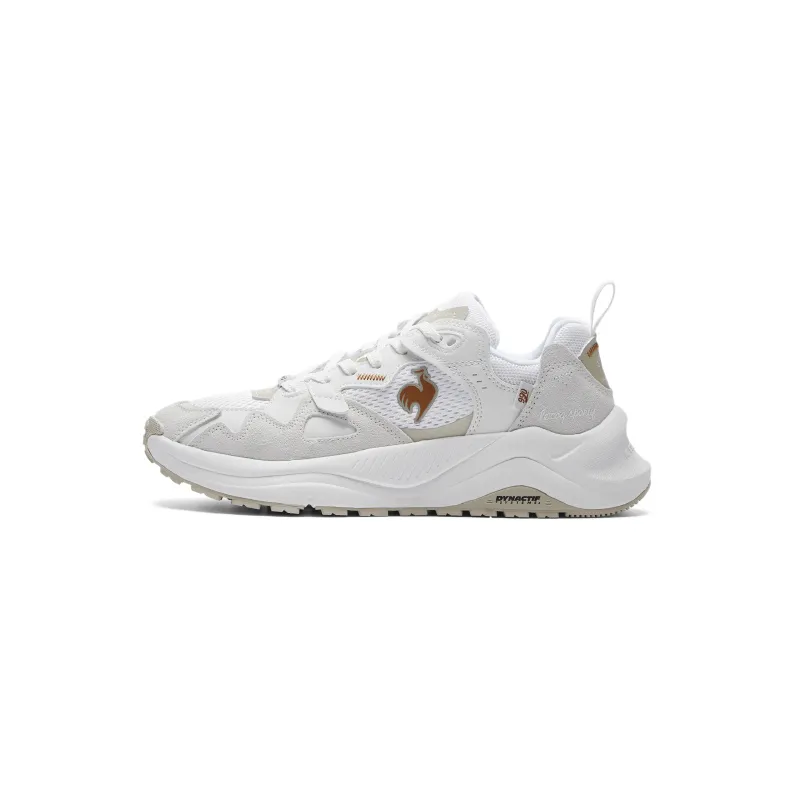 Le Coq Sportif LCS R990 Breathable Low top Chunky Sneakers Unisex White Khaki