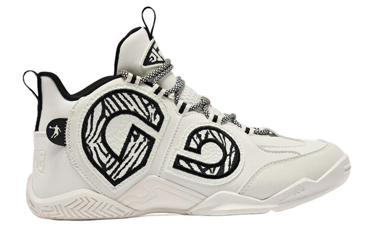 QIAODAN Textile, Artificial Leather Slip Resistant, Abrasion Resistant, Rebound Mid top Basketball Shoes Women’s