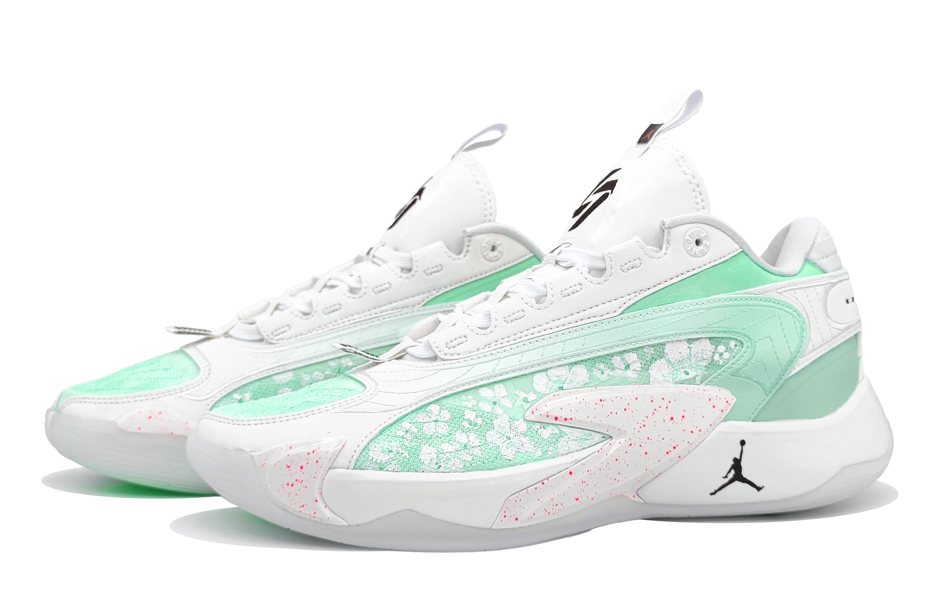 Jordan Luka 2 Cushioning Slip Resistant Abrasion Resistant Low top Basketball Shoes Women’s Tender Grass Green