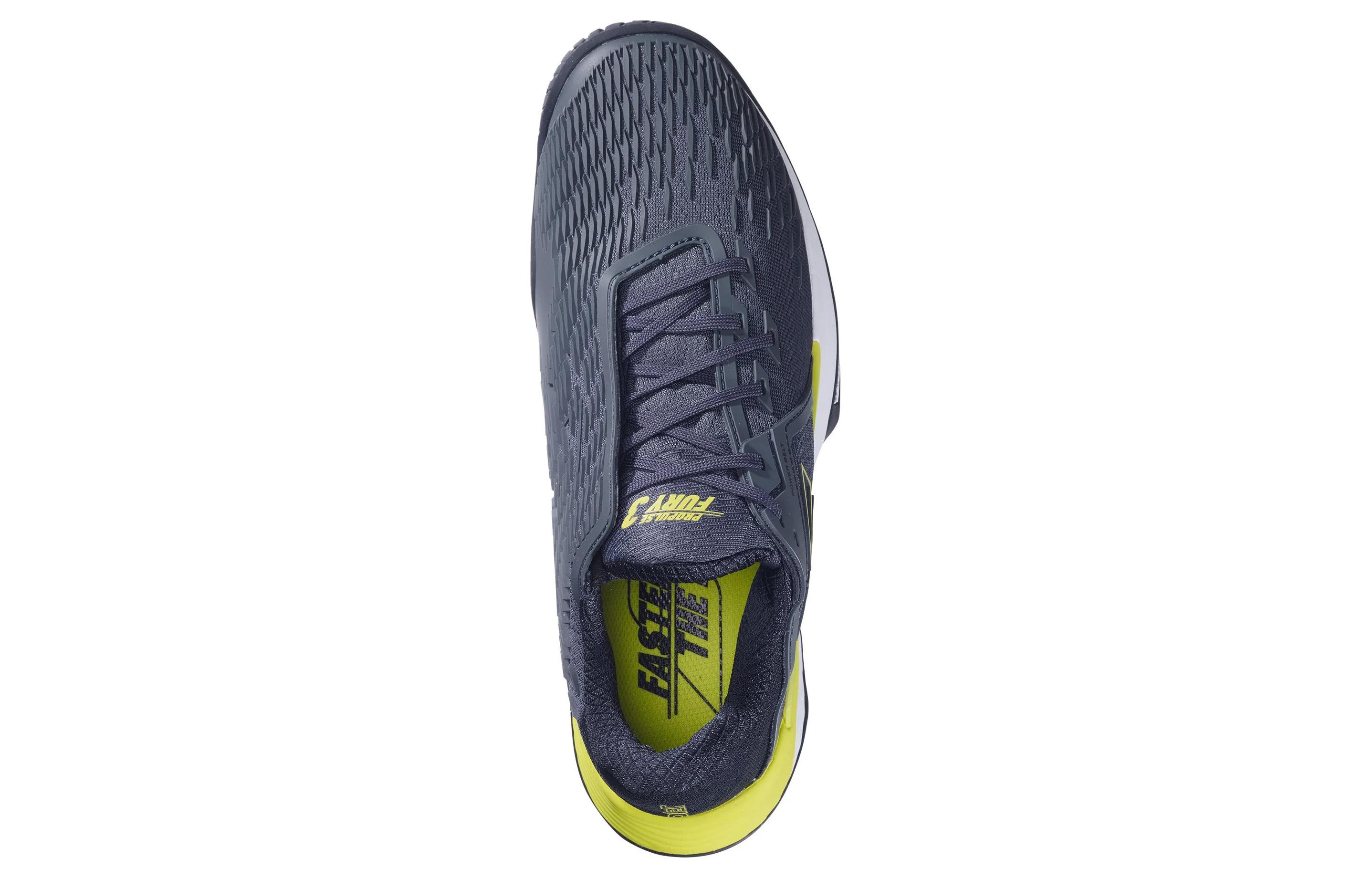 Babolat Versatile Slip Resistant Slip Resistant Low top Tennis Shoes Men’s Gray