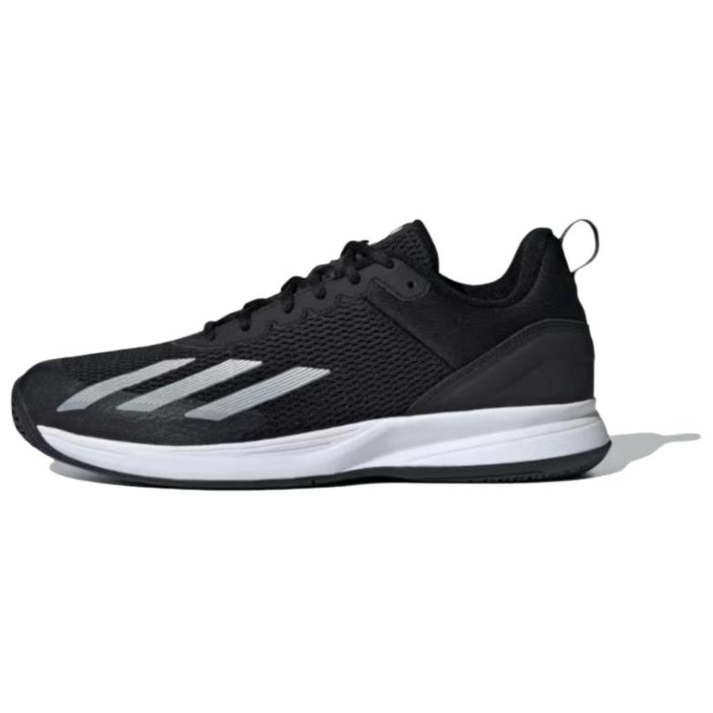 Adidas Courtflash Comfortable Low top Tennis Shoes Men's Black