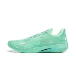 Li Ning Gamma Basketball Shoes Men's Low Top Fluorescent Ice Cyan