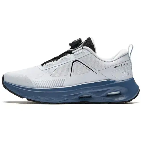 Anta Shen Xing 9Pro Slip Resistant Abrasion Resistant Low top Training Shoes Men's White Blue