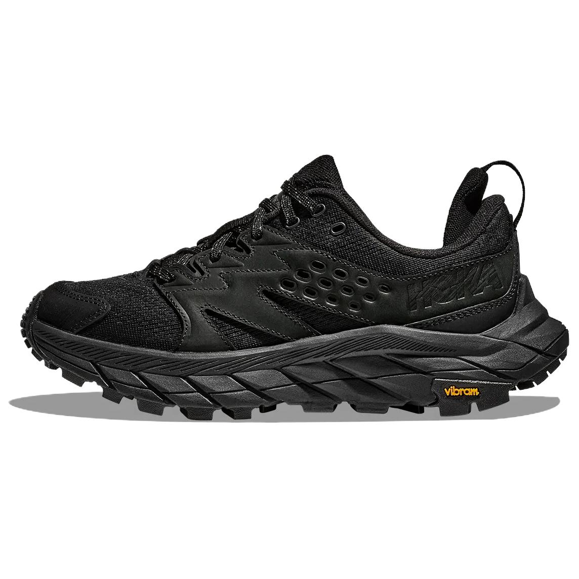 HOKA ONE ONE Anacapa Breeze Slip Resistant Abrasion Resistant Low top Hiking Shoes Women’s Black