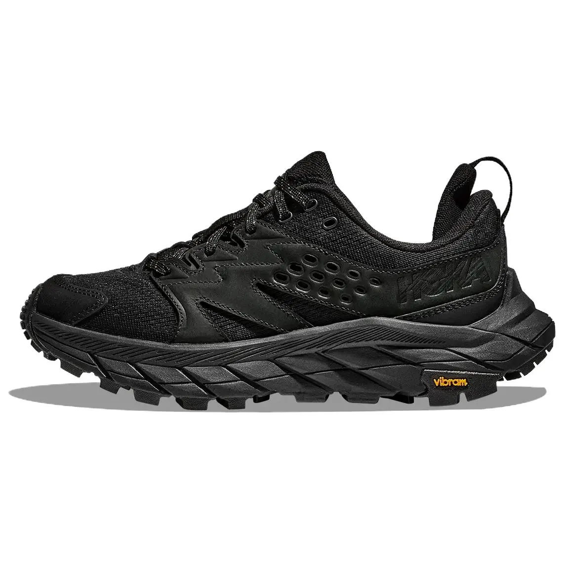 HOKA ONE ONE Anacapa Breeze Slip Resistant Abrasion Resistant Low top Hiking Shoes Women's Black