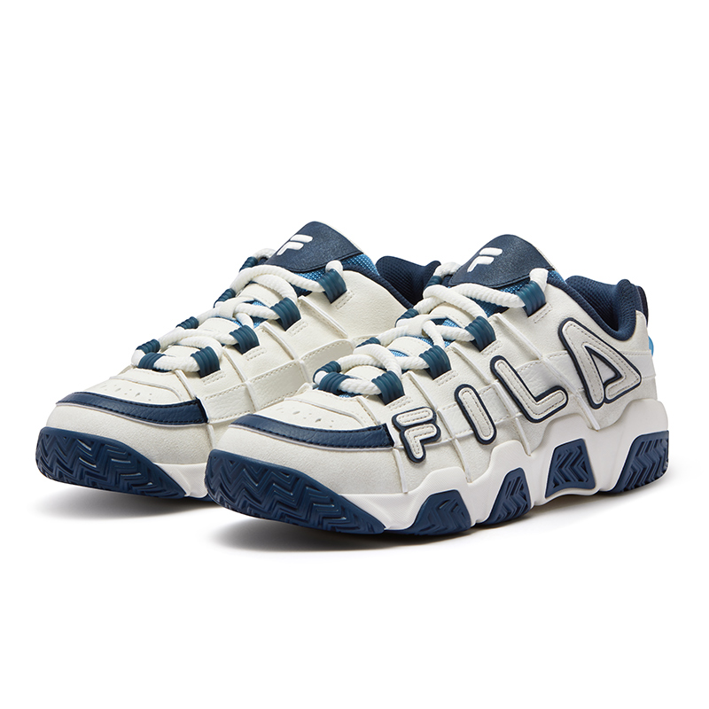 FILA FUSION BUSTER Puffy Shoes Textile, Synthetic Leather Low top Basketball Shoes Men’s Snow Ceramic Basket