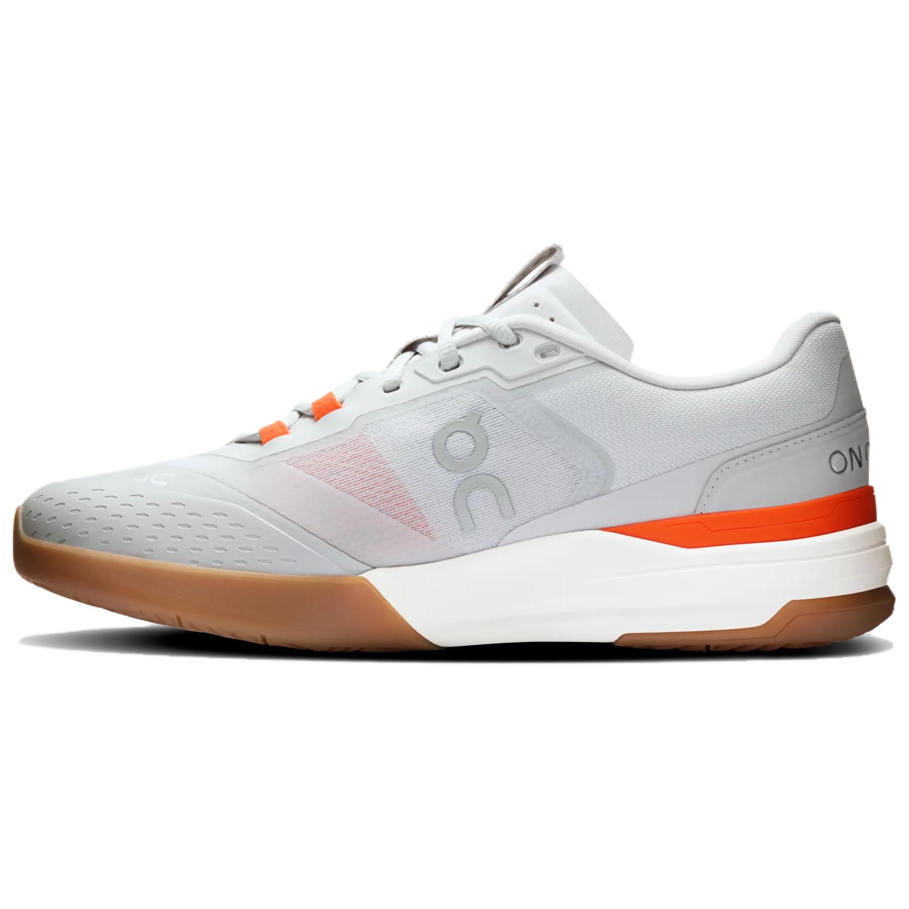 On The Roger Advantage Abrasion Resistant Abrasion Resistant Low top Tennis Shoes Men’s Gray White