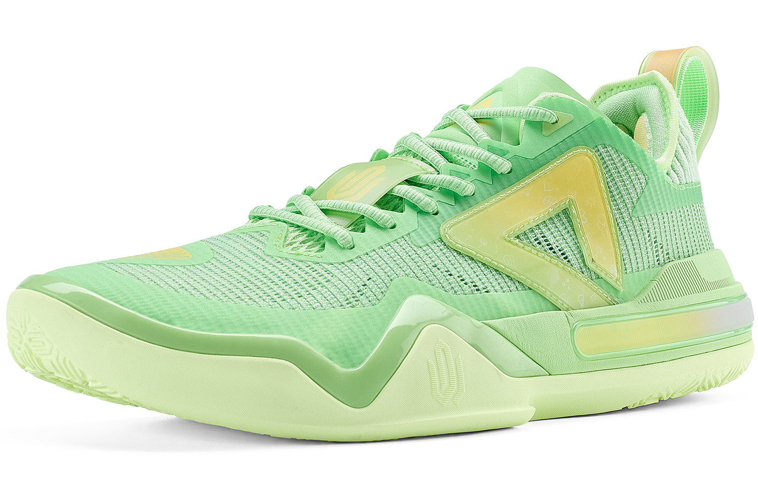 PEAK Andrew Wiggins AW1 Cushioning Slip Resistant Abrasion Resistant Low top Basketball Shoes Men’s Teal Box Included