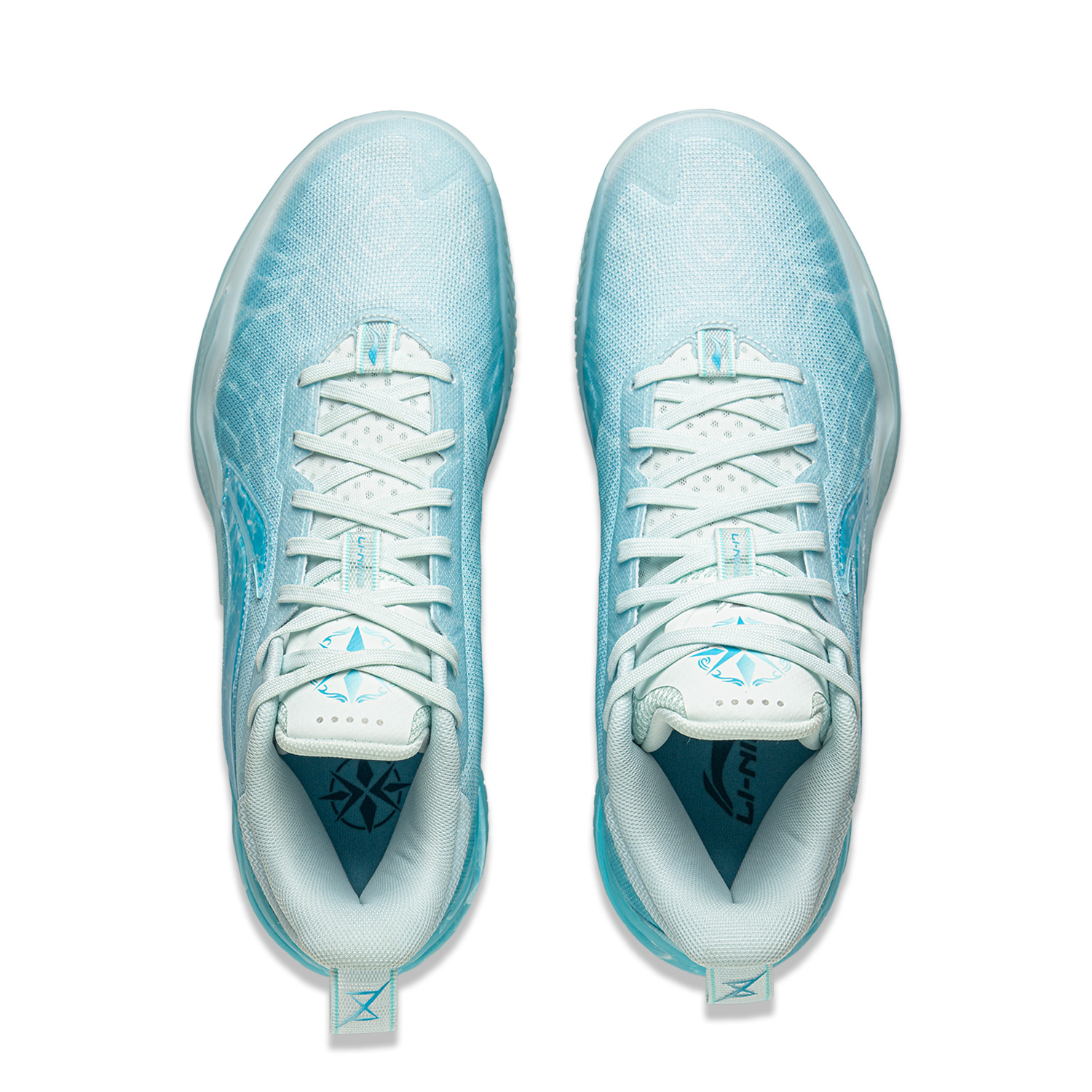Li Ning Liren 5 Coverage Slip Resistant Rebound Performance Basketball Shoes Men’s Blue