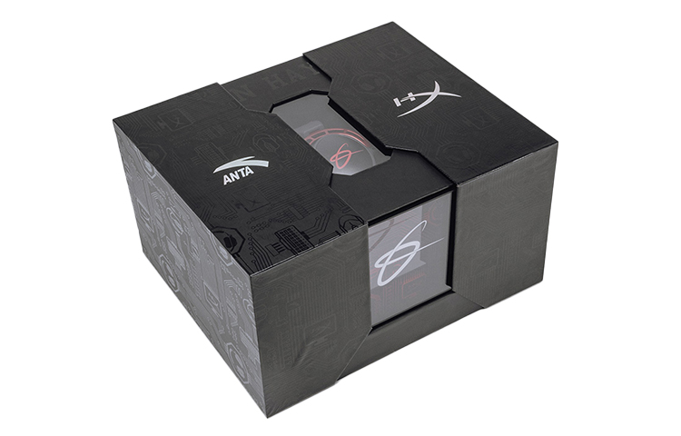 Anta GH2 HyperX Low top Performance Basketball Shoes Men’s Black Red Gray