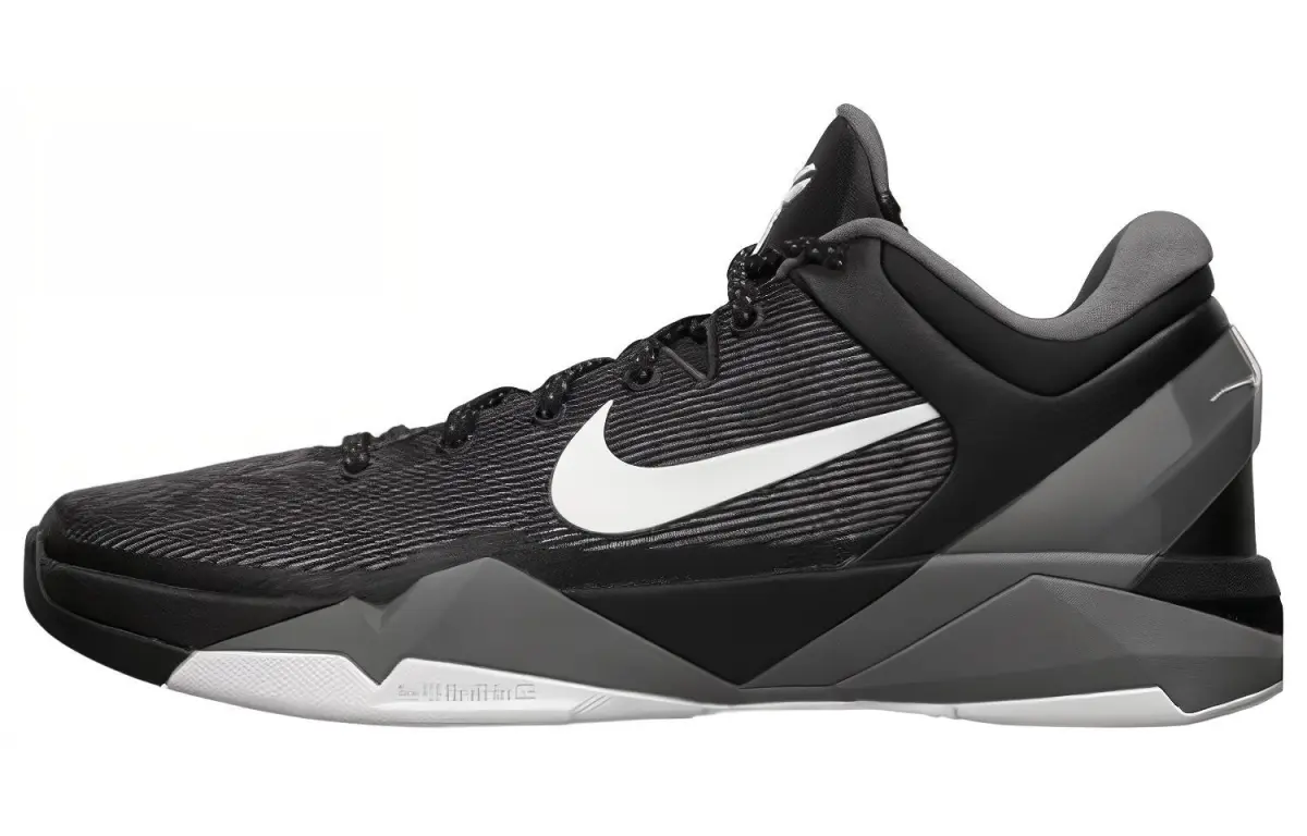 Nike Kobe 7 Black White Wolf Grey