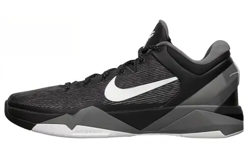 Nike Kobe 7 Black White Wolf Grey