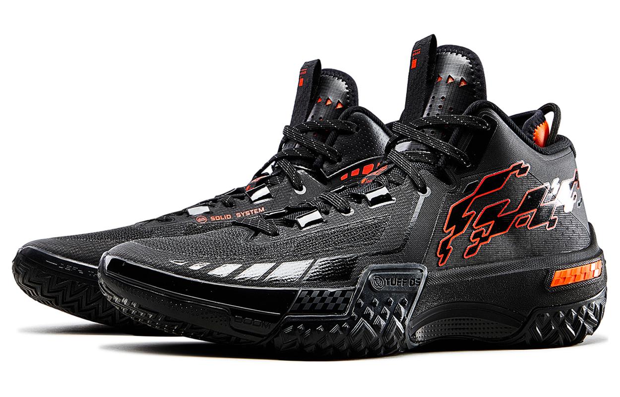 Li Ning Purgatory 䨻 Cushioning Slip Resistant Breathable Lightweight Rebound High top