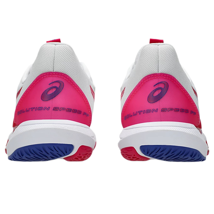 ASICS Solution Speed FF 3 Abrasion Resistant Low top Tennis Shoes Women’s Gray Red