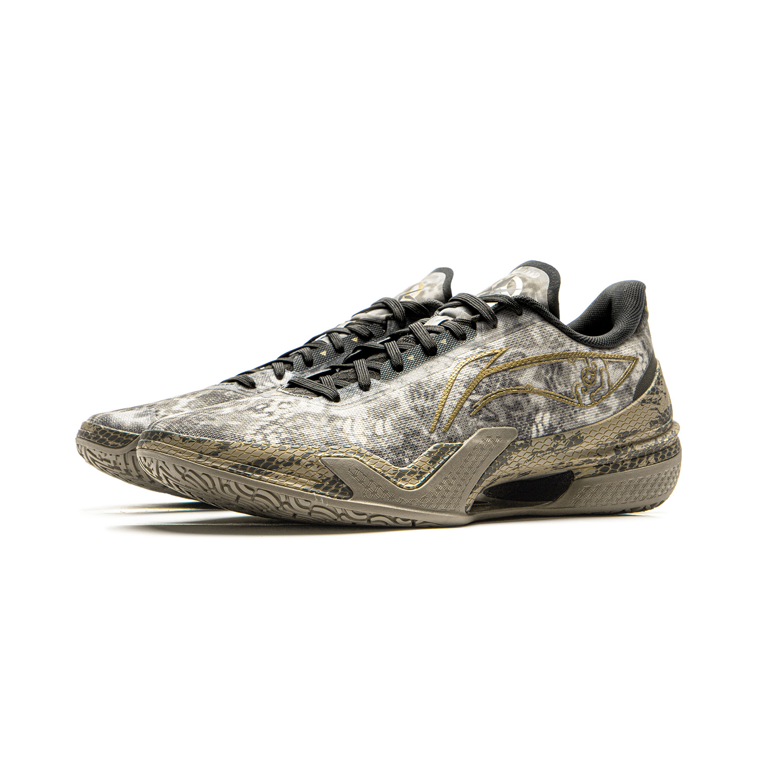 Li Ning Liren 5 Basketball Shoes Men’s Low Top Green Gray