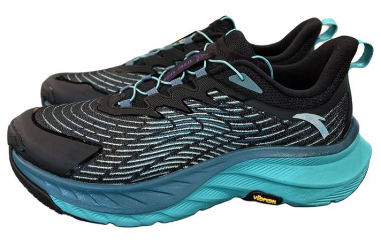Anta Comfortable And Trendy Slip Resistant Abrasion Resistant Low top Mountaineering Shoes Men’s Black Blue