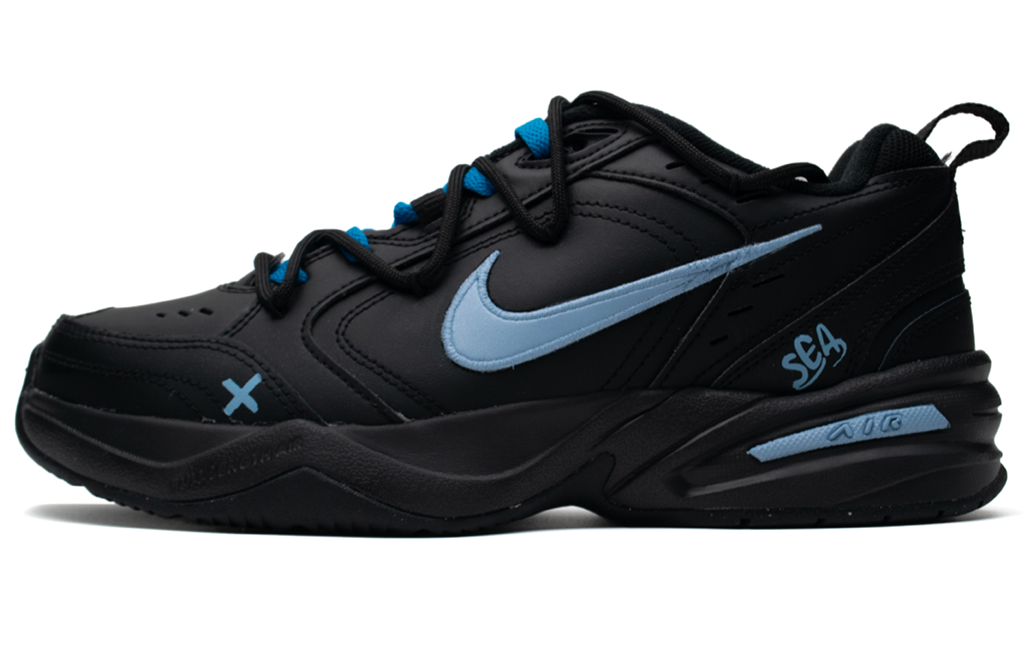 Nike Air Monarch 4 Deep Sea Minimalist Fashion Slip Resistant Abrasion Resistant Slip Resistant Abrasion Resistant