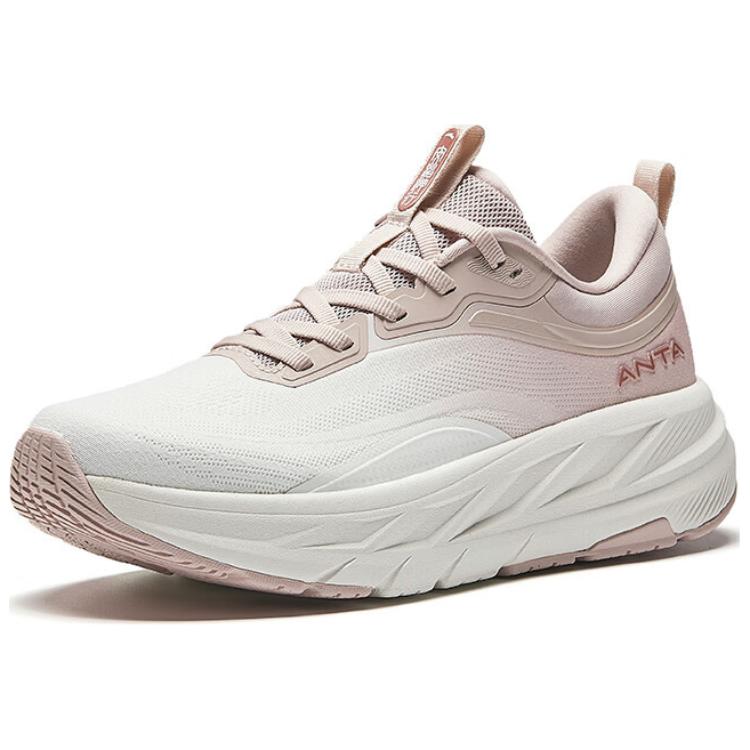 Anta Divine Journey 10 Cushioning Slip Resistant Low top Training Shoes Women’s White Pink