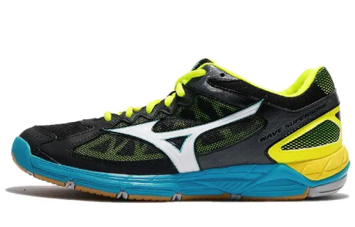 Mizuno Textile, Artificial Leather Comfortable Slip Resistant, Abrasion Resistant, Breathable Low top Volleyball Shoes