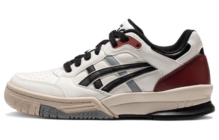 Asics Gel-Spotlyte synthetic leather Low sports breathable low-top retro basketball shoes for men and women, white and black