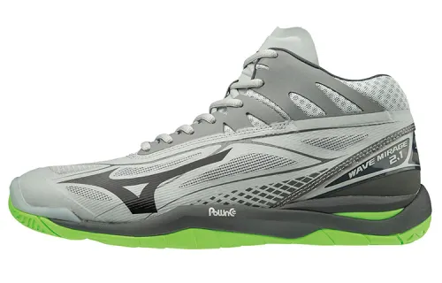 Mizuno Textile, Synthetic Leather Comfortable Slip Resistant, Abrasion Resistant, Breathable Mid top Training Shoes