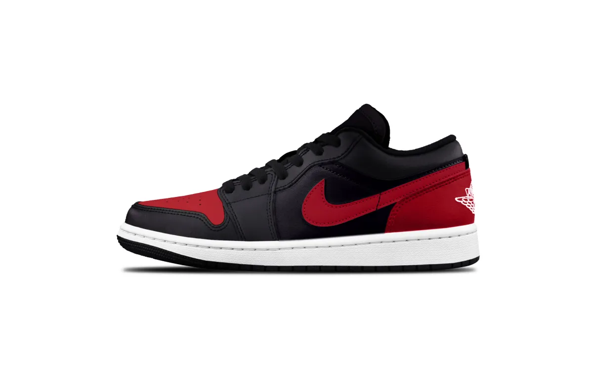 Jordan Air Jordan 1 Banned Cushioning Abrasion Resistant Cushioning, Wear Resistant Low top Vintage Basketball Shoes