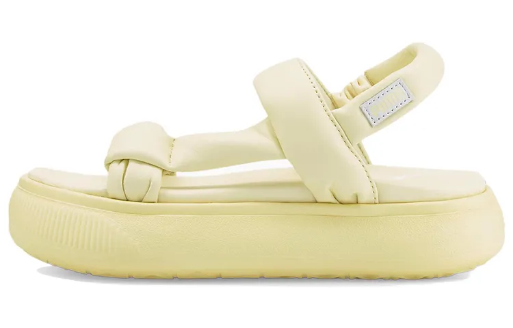 PUMA Suede Mayu Summer Sandal Yellow Anise Flower Women's