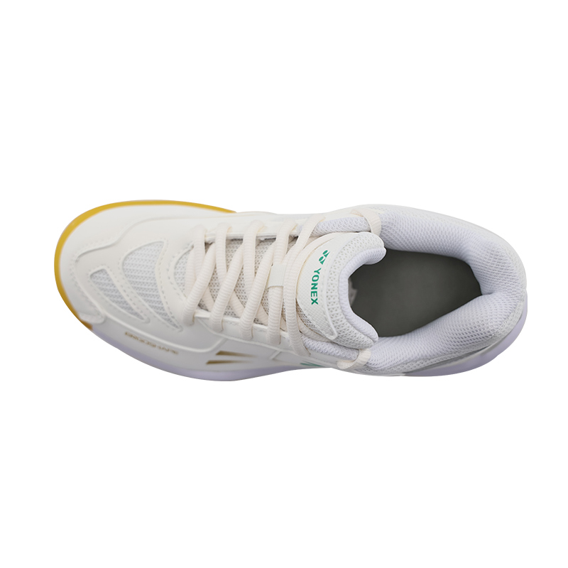 YONEX Power Cushion Slip Resistant Low top Badminton Shoes Unisex Ecru